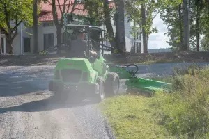 Flail Mower with Hydraulic Boom